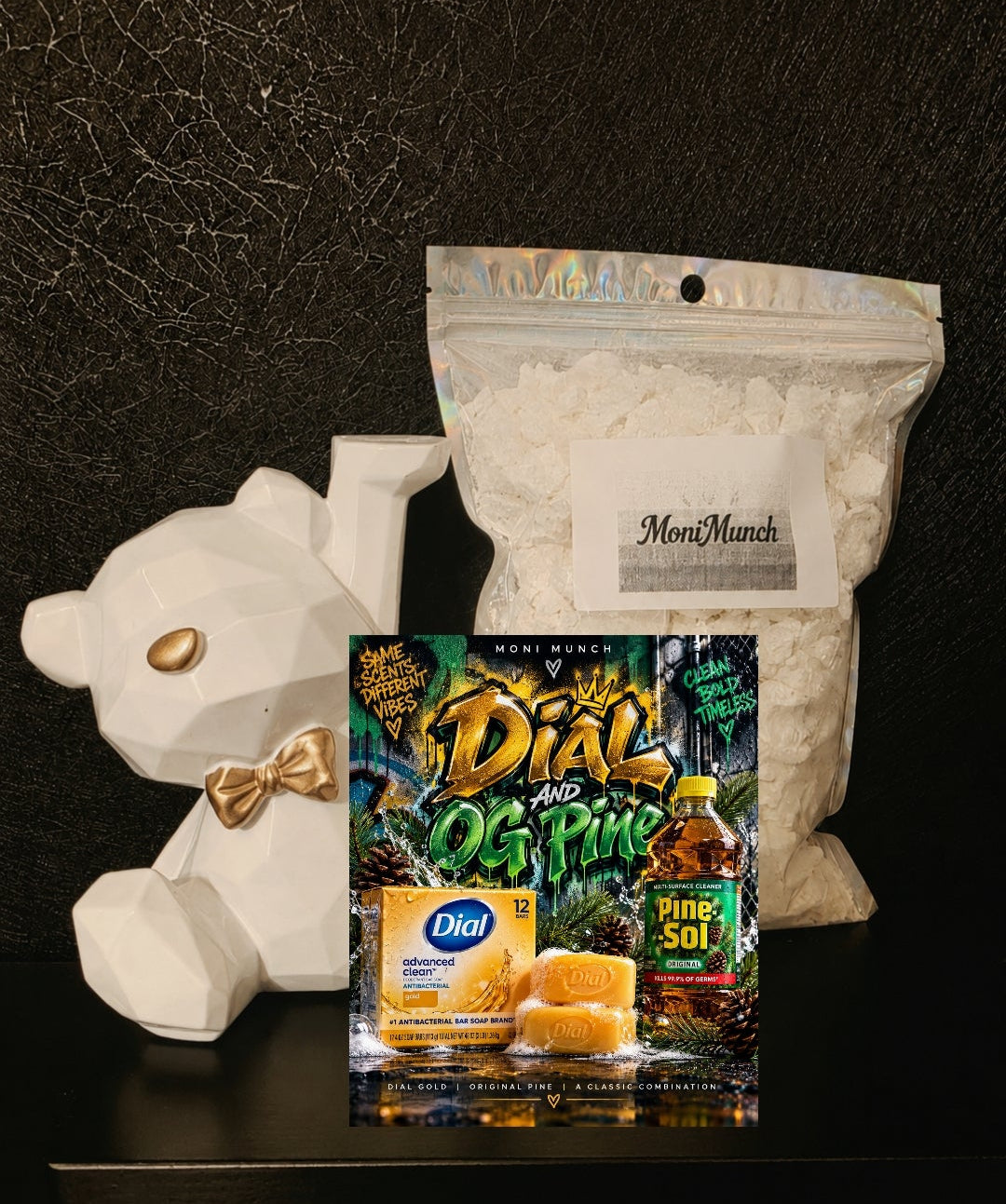 Crumble Bag Dial & Og Pine(Scented/Large)