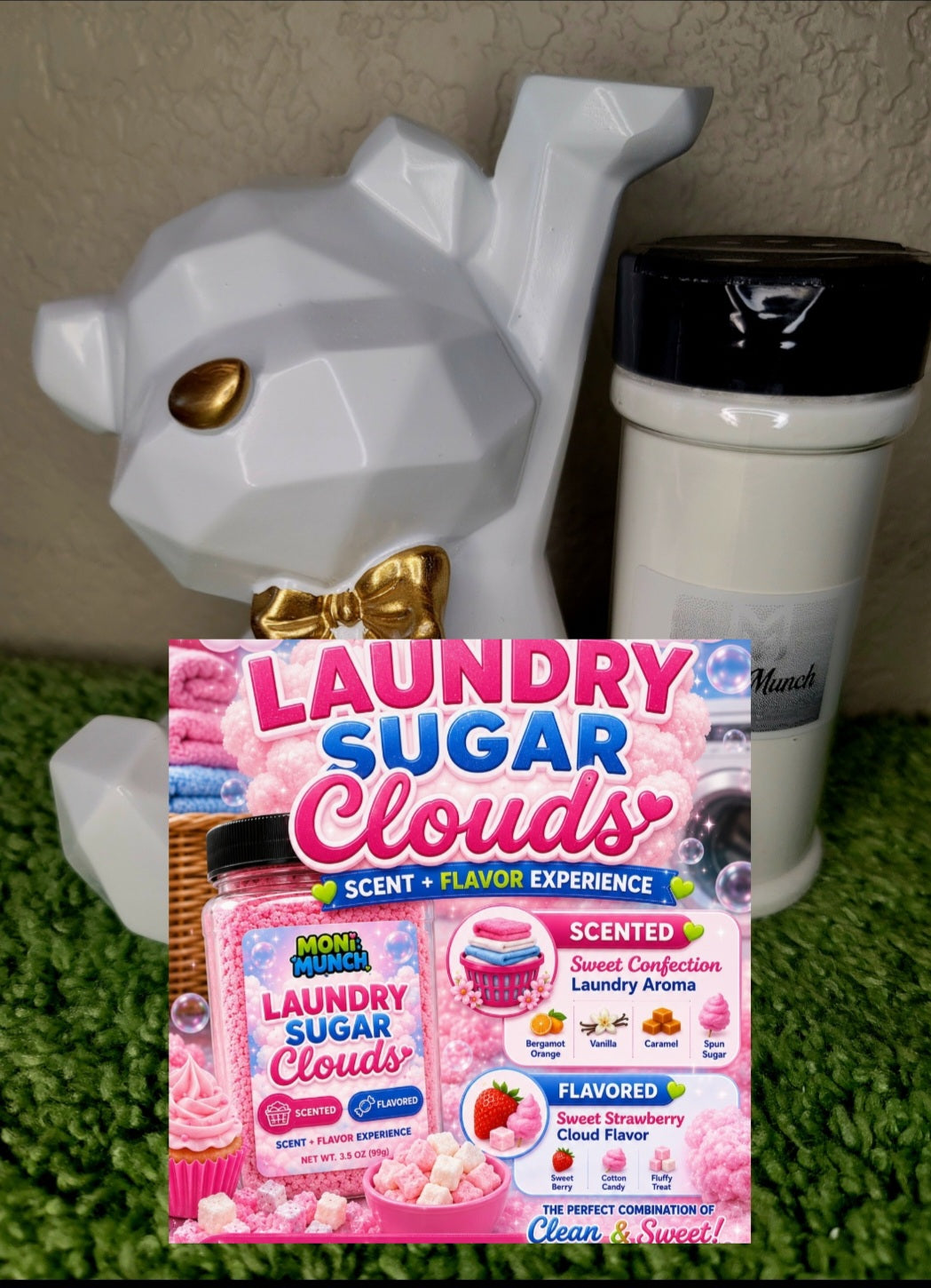 Topper Laundry Sugar Clouds(scented/flavored 6oz)