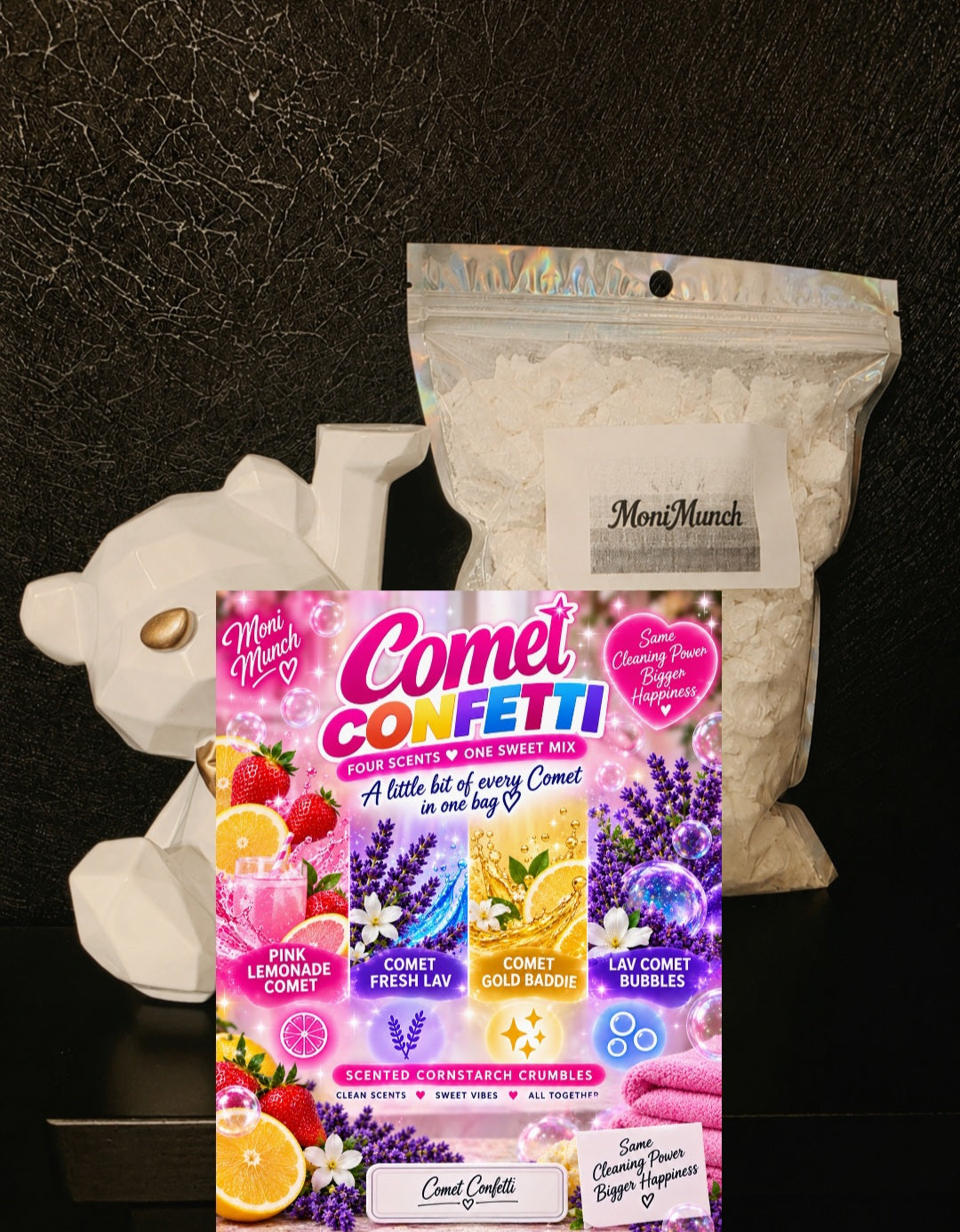 Crumble Bag Comet Confetti (Scented/Large)