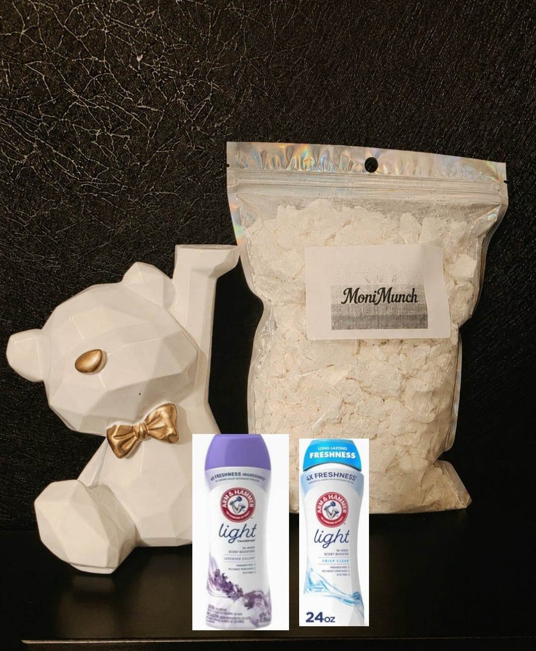 Crumble Bag White Lav Clean(Scented/Large)