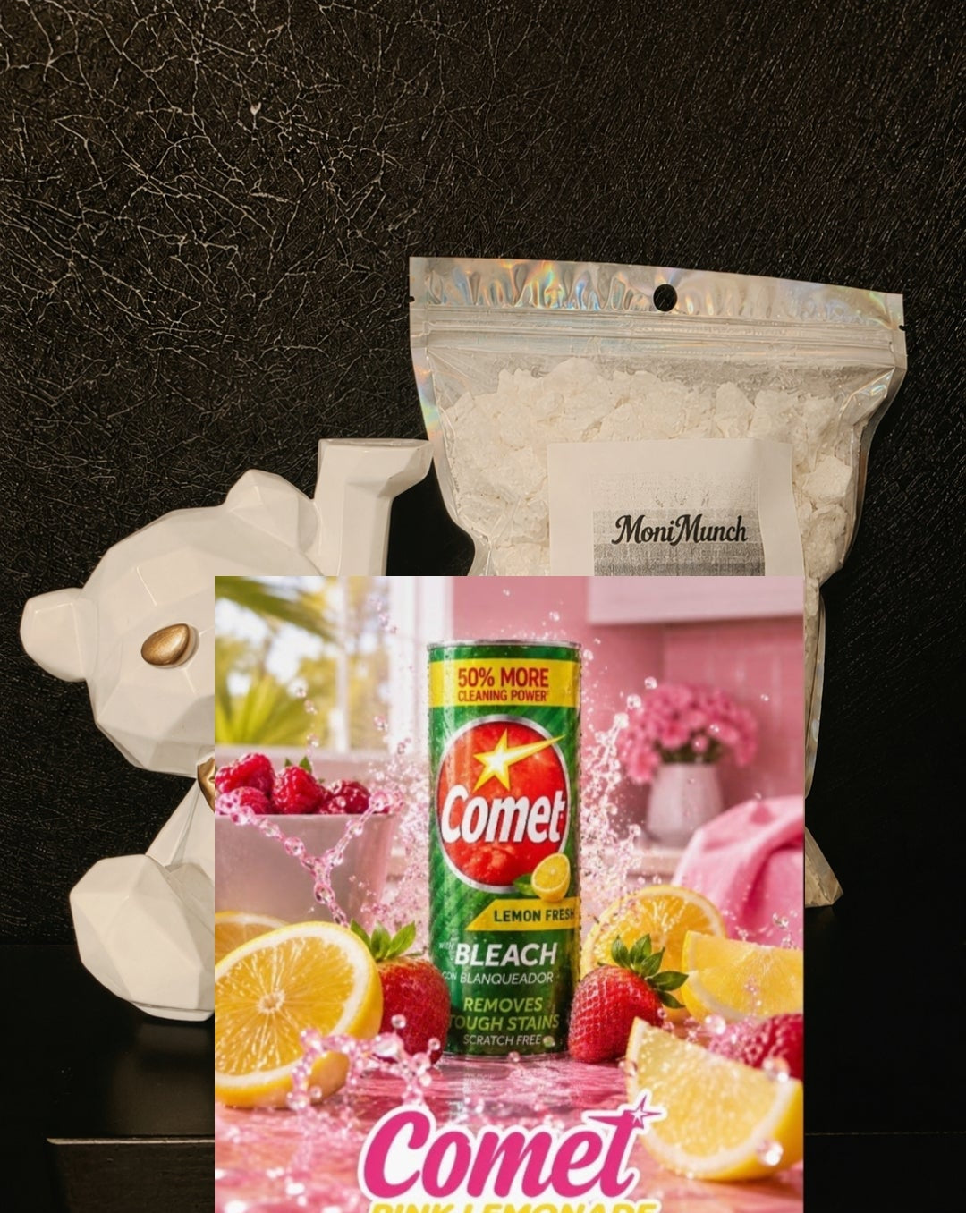 Crumble Bag Pink Lemonade Comet(Scented/FlavoredLarge)