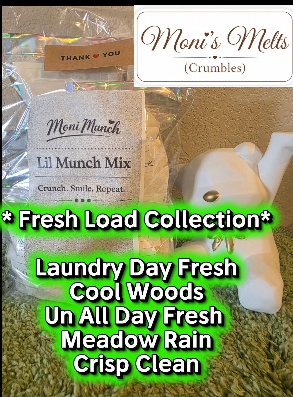 Lil Munch Mix 5 Crumble Only Bags (bag size 4x6)