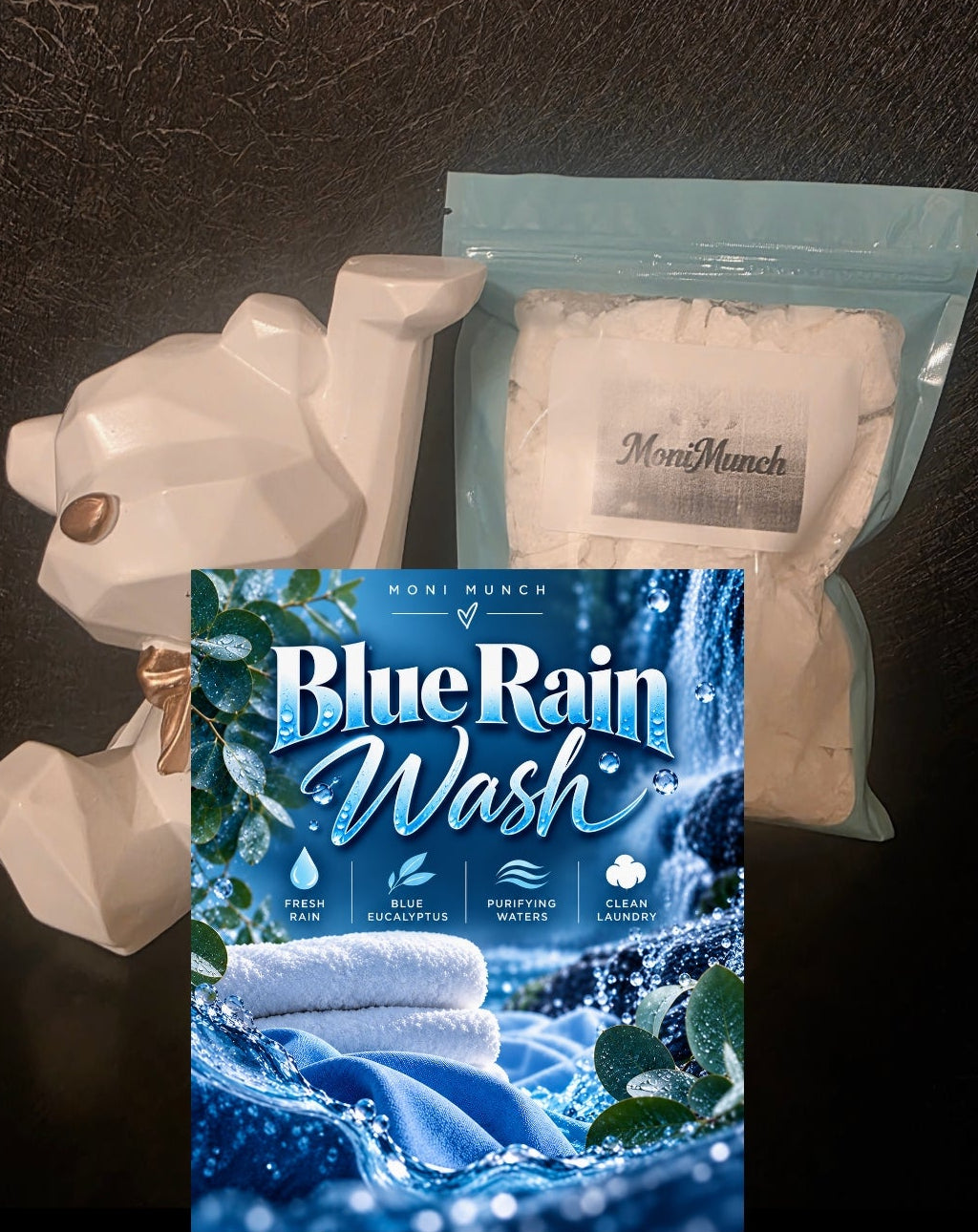 Everything Bag Blue Rain Wash (Scented/Medium)
