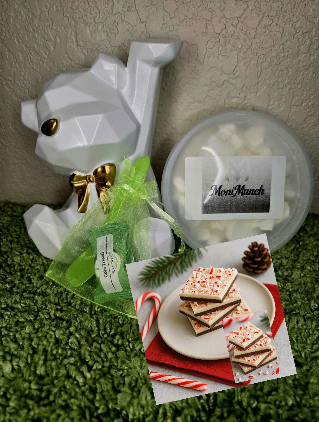 Cereal Bowl Peppermint Bark(8oz scented)