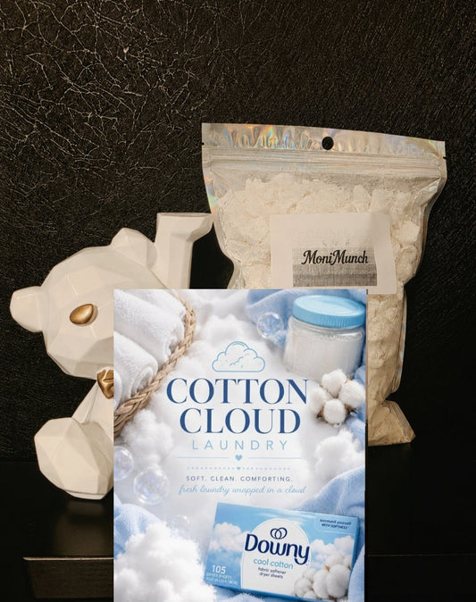 Crumble Bag Cotton Cloud Laundry(Scented/Large)