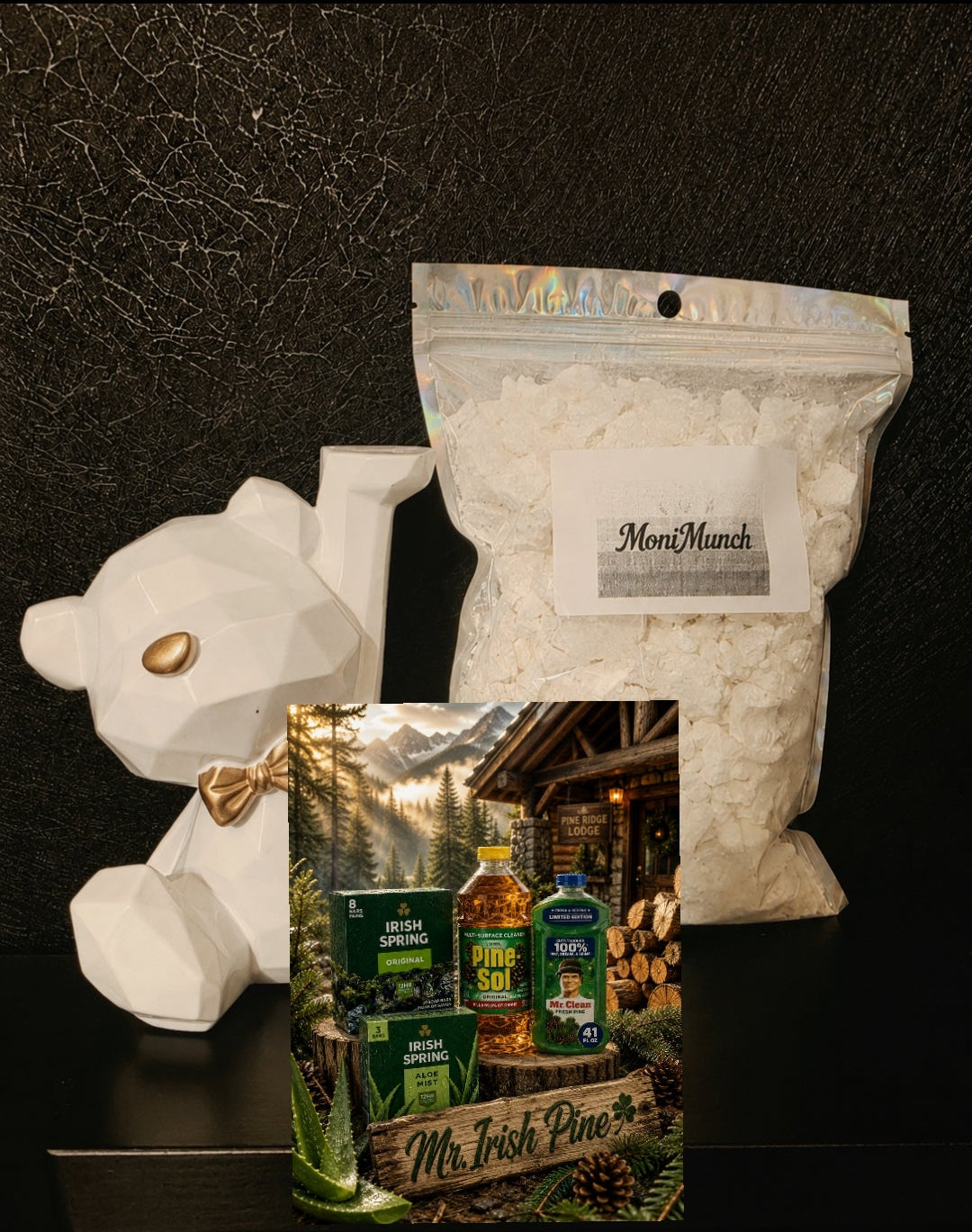 Crumble Bag Mr. Irish Pine(Scented/Large)