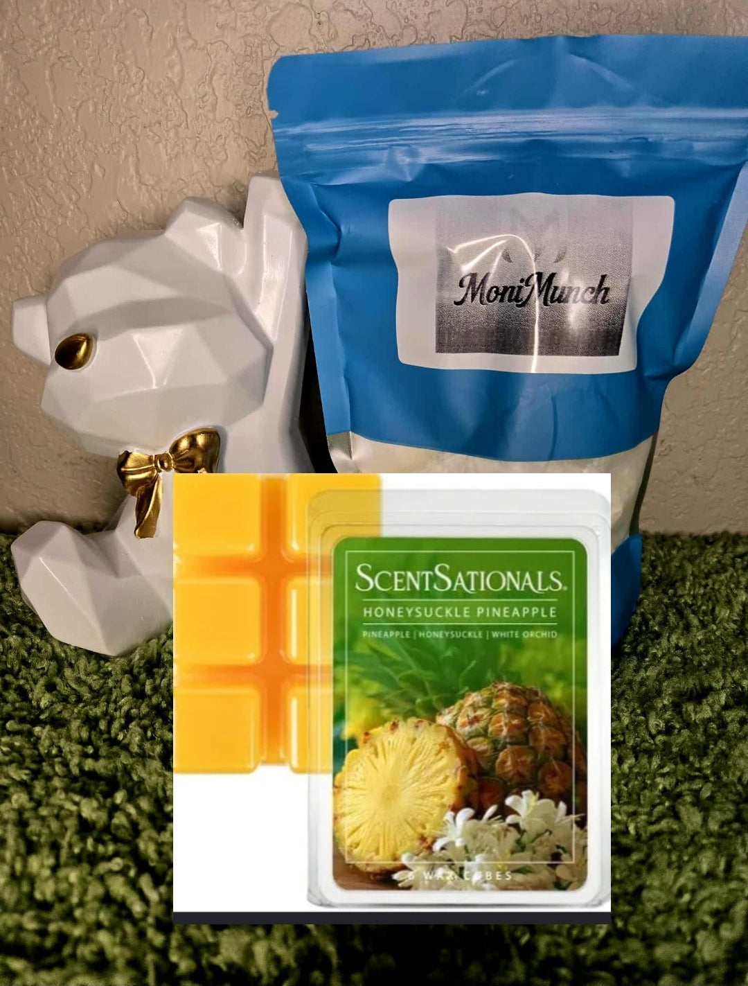 Scented Pineapple Honeysuckle Everything Bag(Medium)