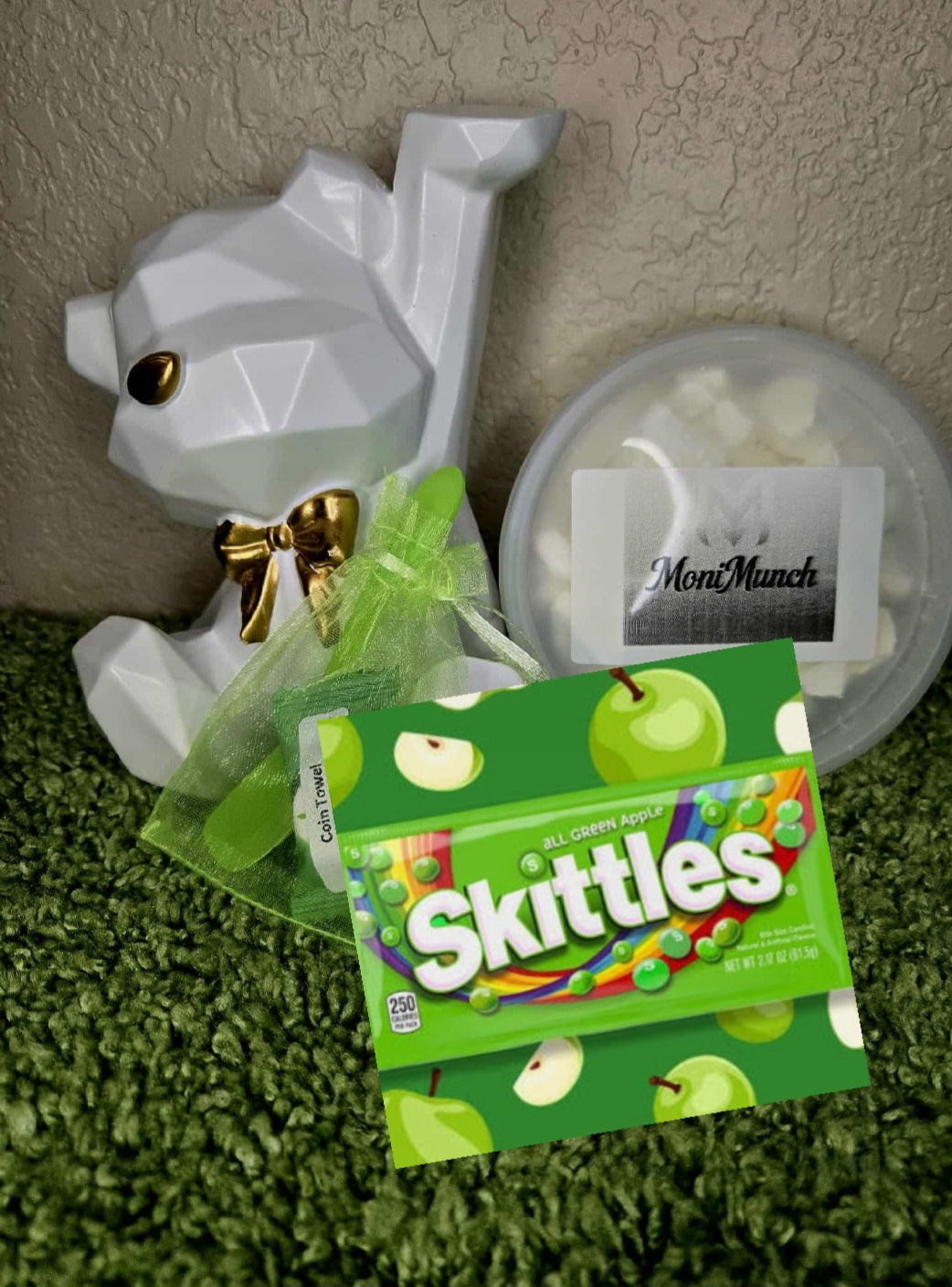 Cereal Bowl Green Apple(8oz flavored)