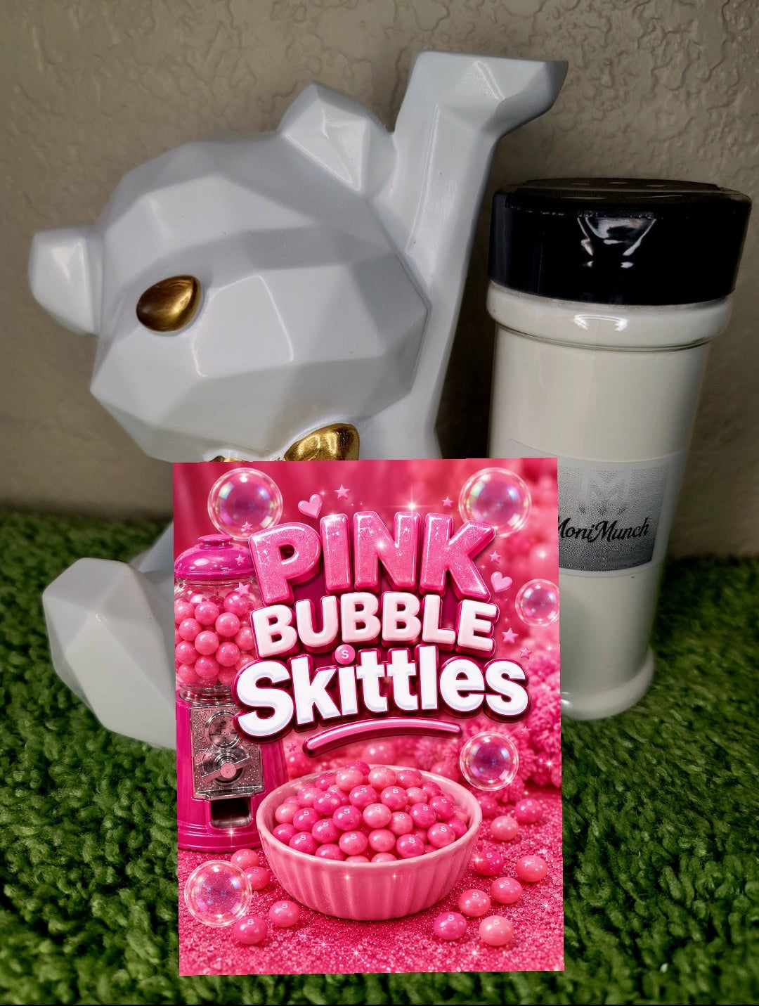 Topper Pink Bubble Skittles (flavored 6oz)